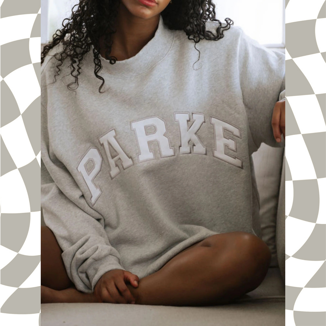 Varsity Crest Mockneck Sweatshirt
