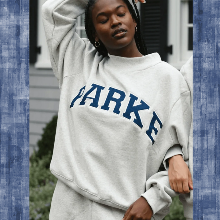 Varsity Crest Mockneck Sweatshirt