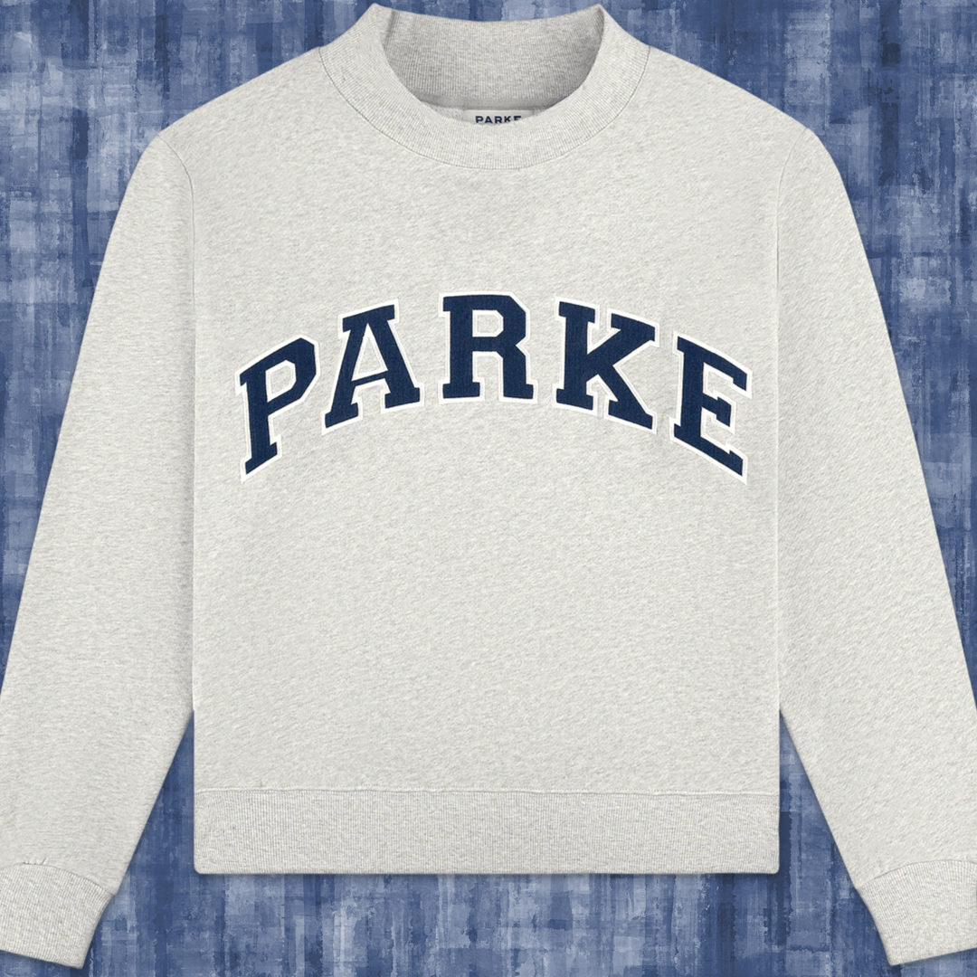 Varsity Crest Mockneck Sweatshirt