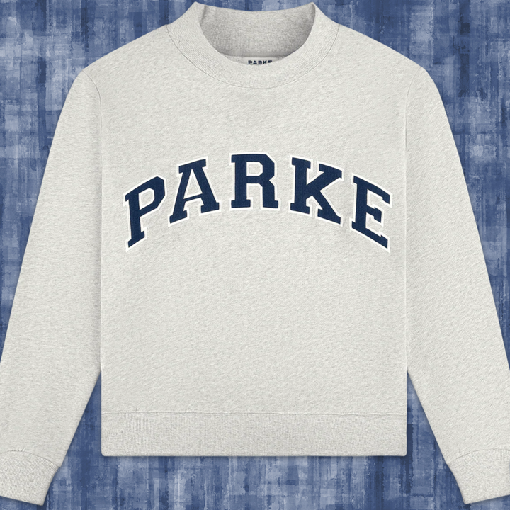 Varsity Crest Mockneck Sweatshirt
