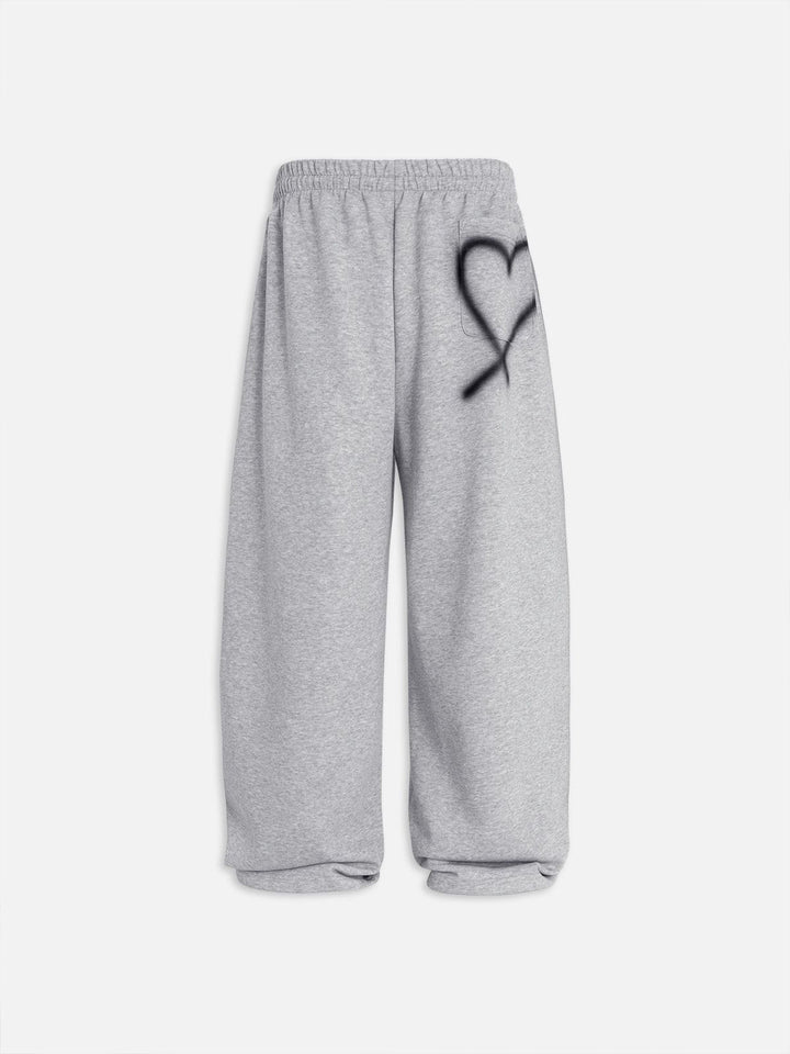 Graffiti Heart Sweatpants