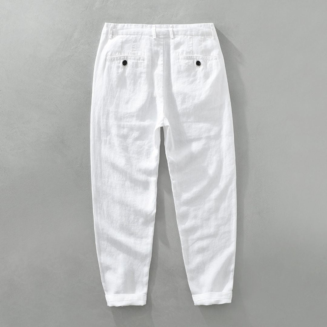 Lorenzo Linen Trousers