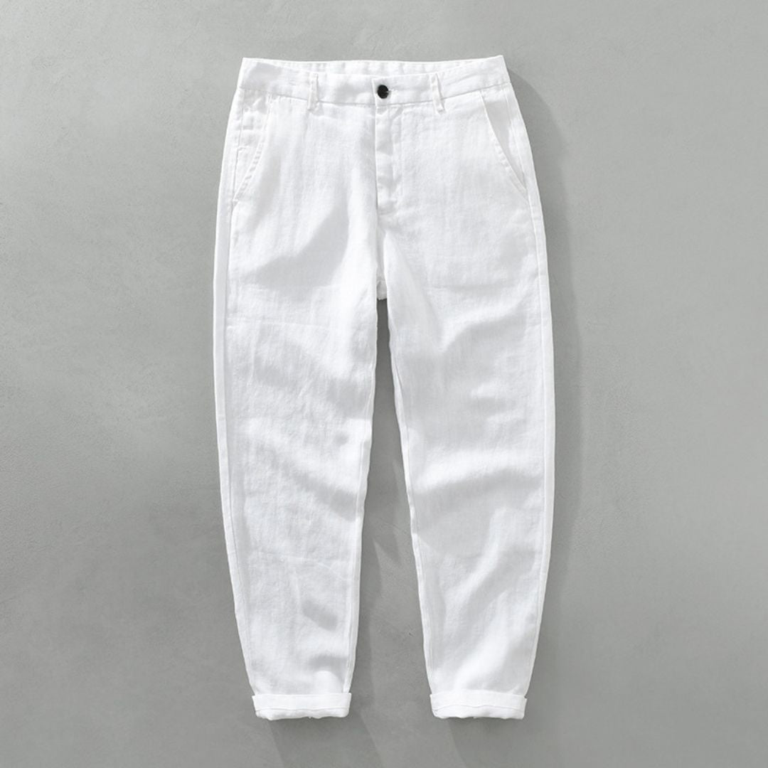 Lorenzo Linen Trousers