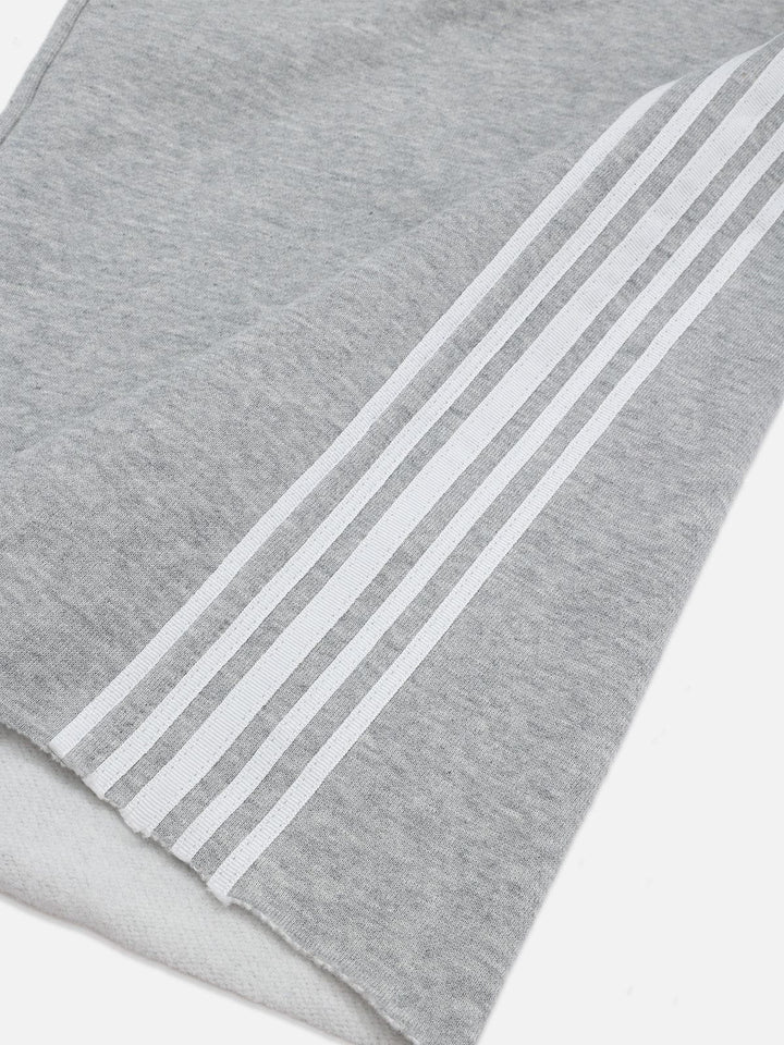 Layered Waist Baggy Sweatpants