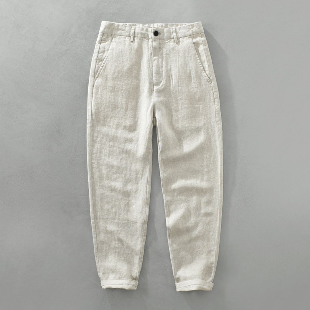 Lorenzo Linen Trousers