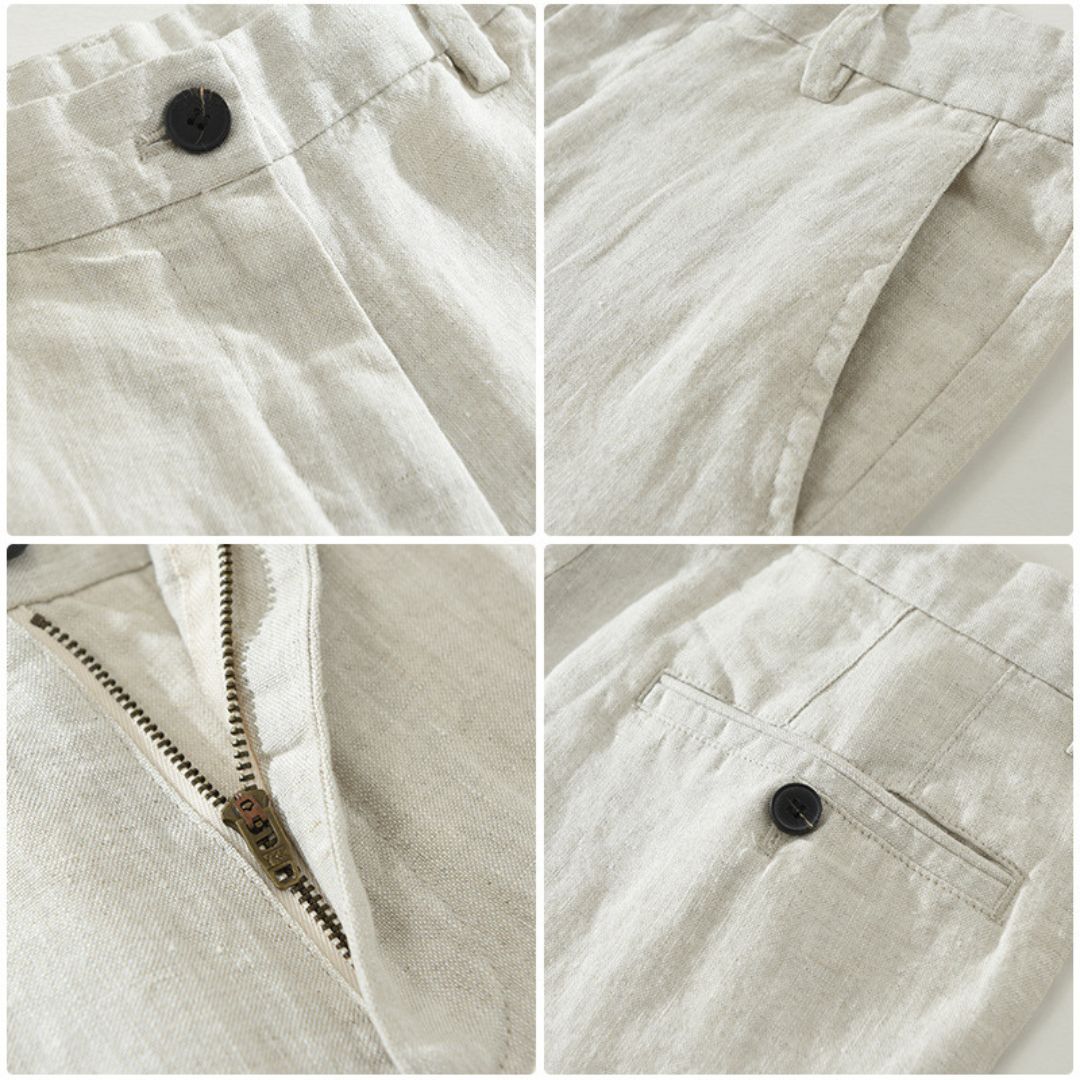 Lorenzo Linen Trousers