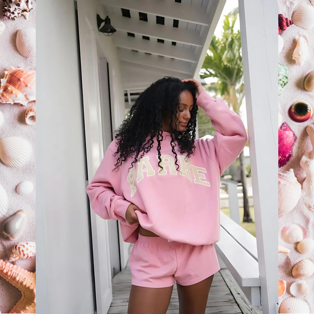 Varsity Crest Mockneck Sweatshirt