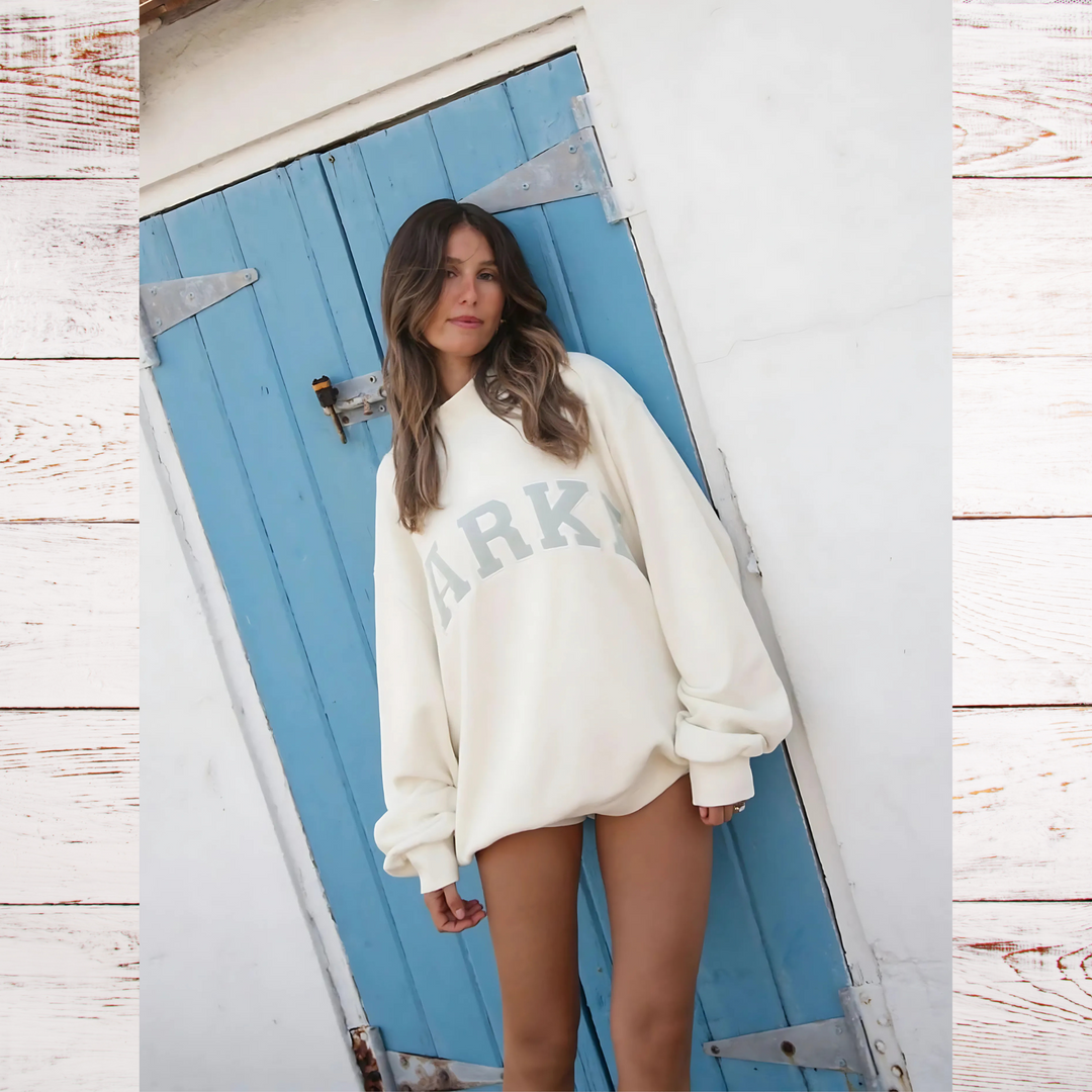 Varsity Crest Mockneck Sweatshirt