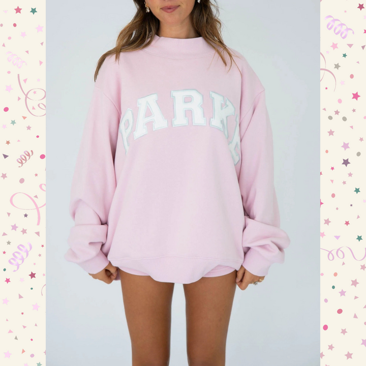 Varsity Crest Mockneck Sweatshirt