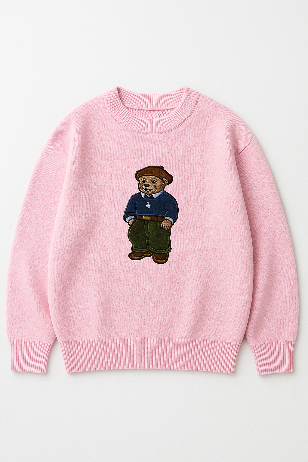 Teddy Varsity Knit Sweater