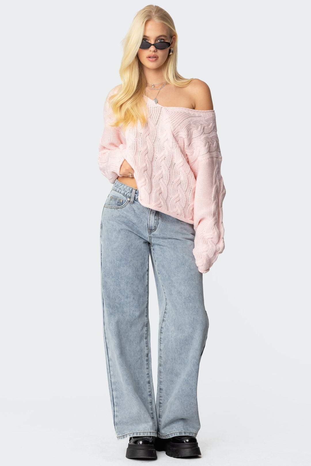 Riviera Cable Knit Sweater