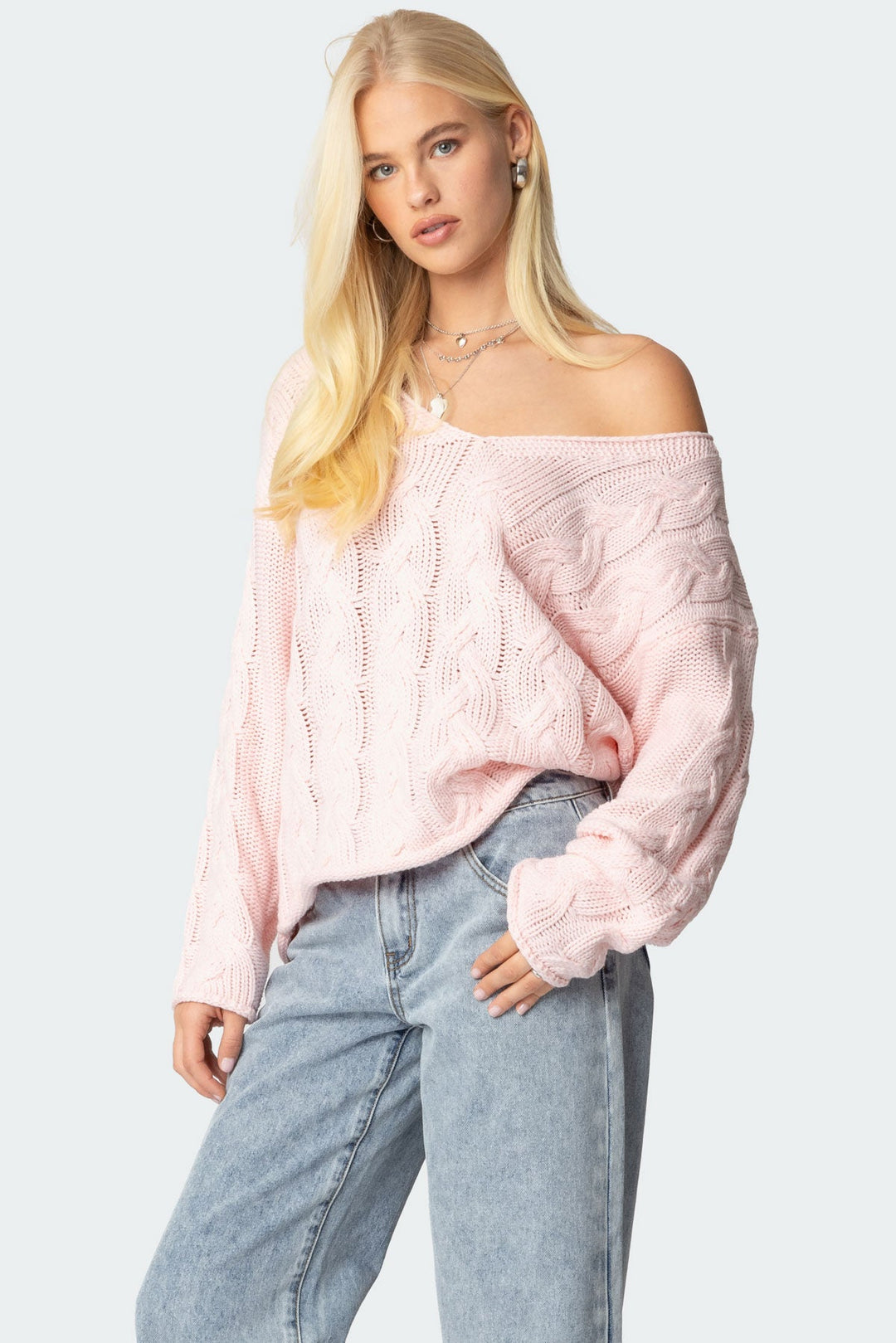 Riviera Cable Knit Sweater