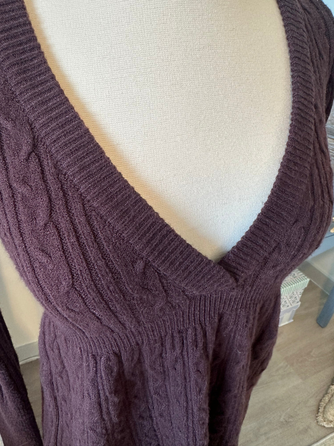 Scarlet Cable Knit Sweater