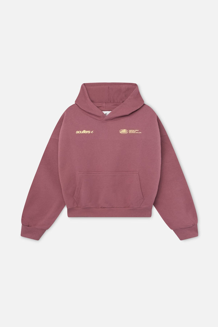 WithLove Burgundy Hoodie