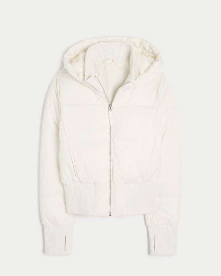 Fur Frontline Puffer Jacket
