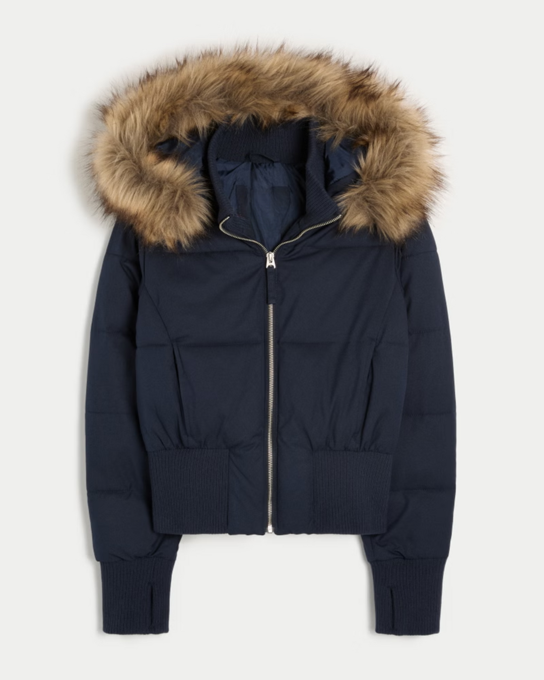 Fur Frontline Puffer Jacket