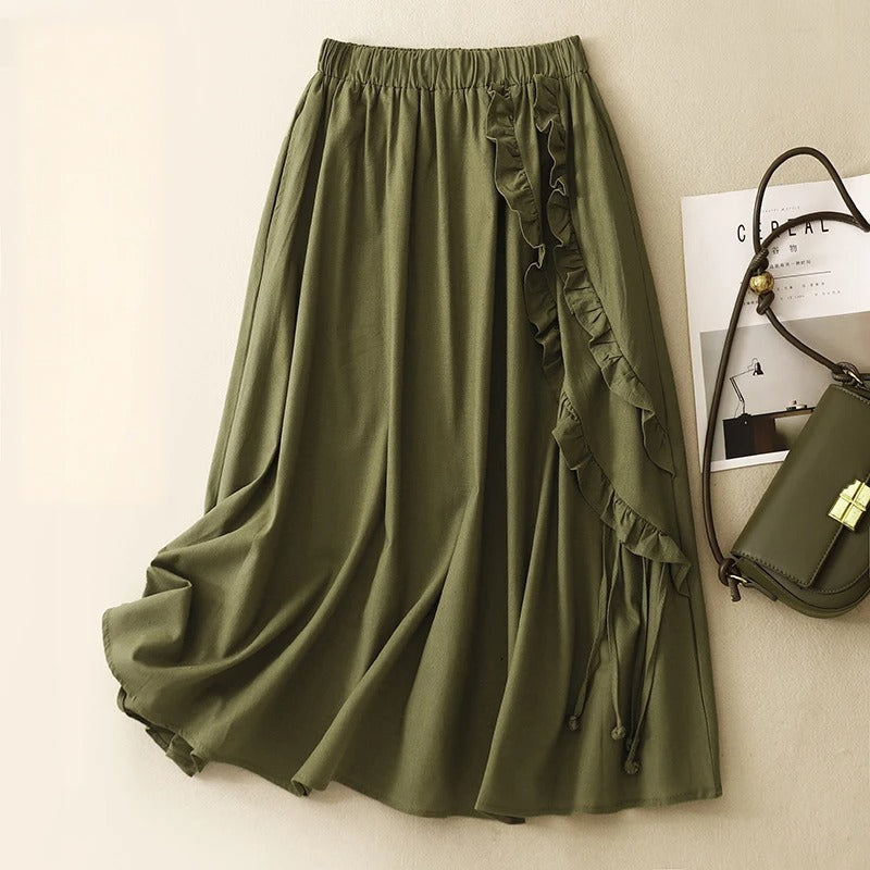 HANNAH LINEN SKIRT
