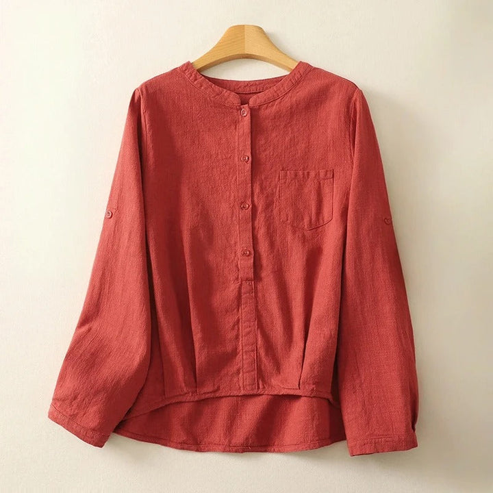 Adele Leinen Bluse
