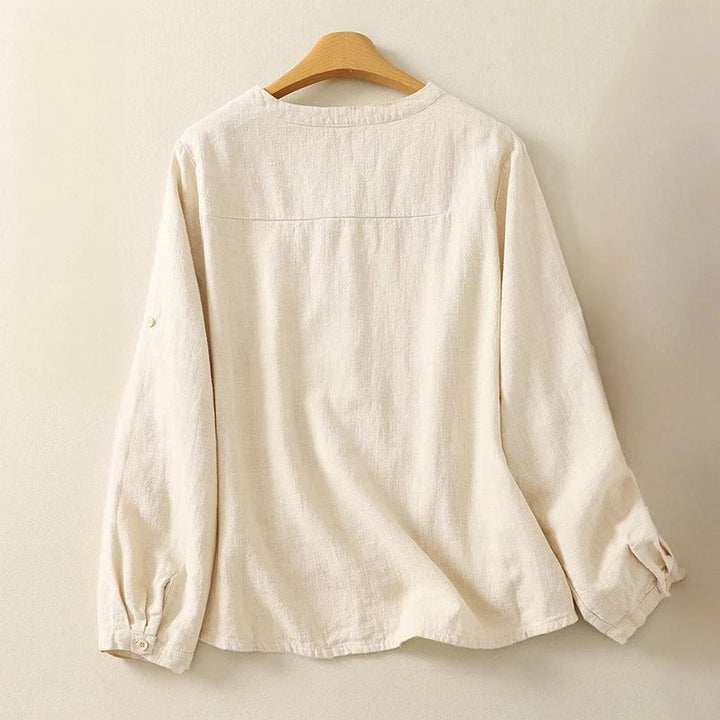 Adele Leinen Bluse