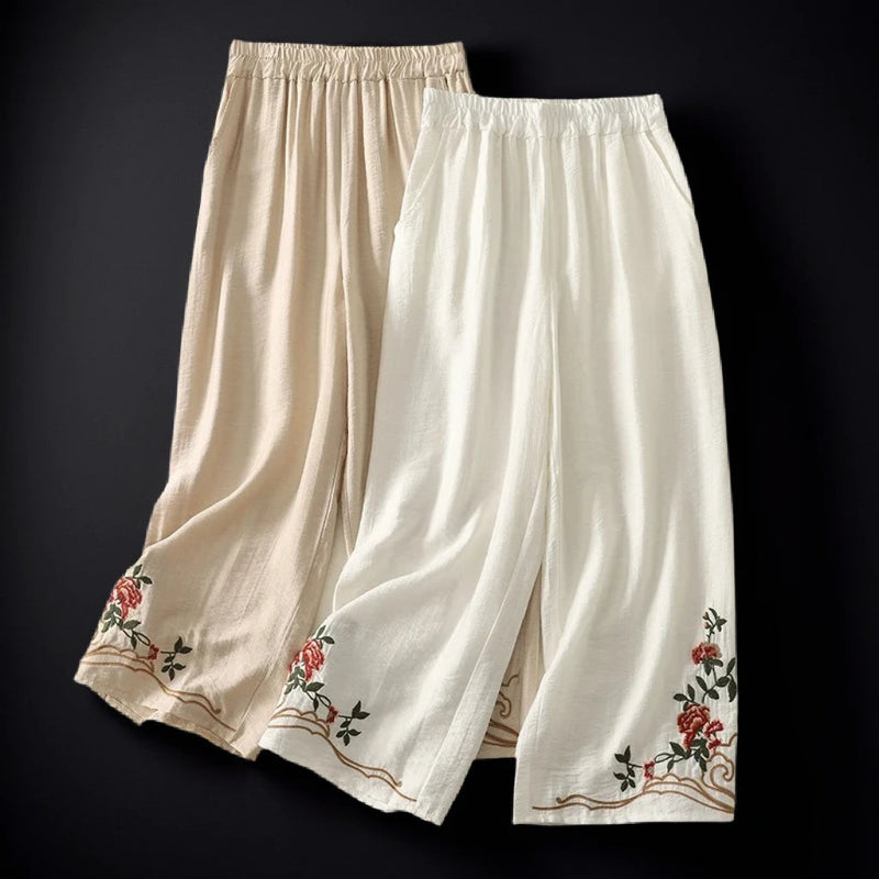 Daisy Leinen Hose