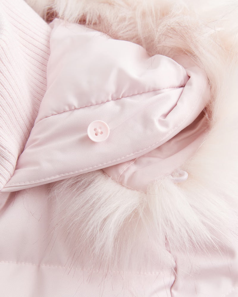 Fur Frontline Puffer Jacket