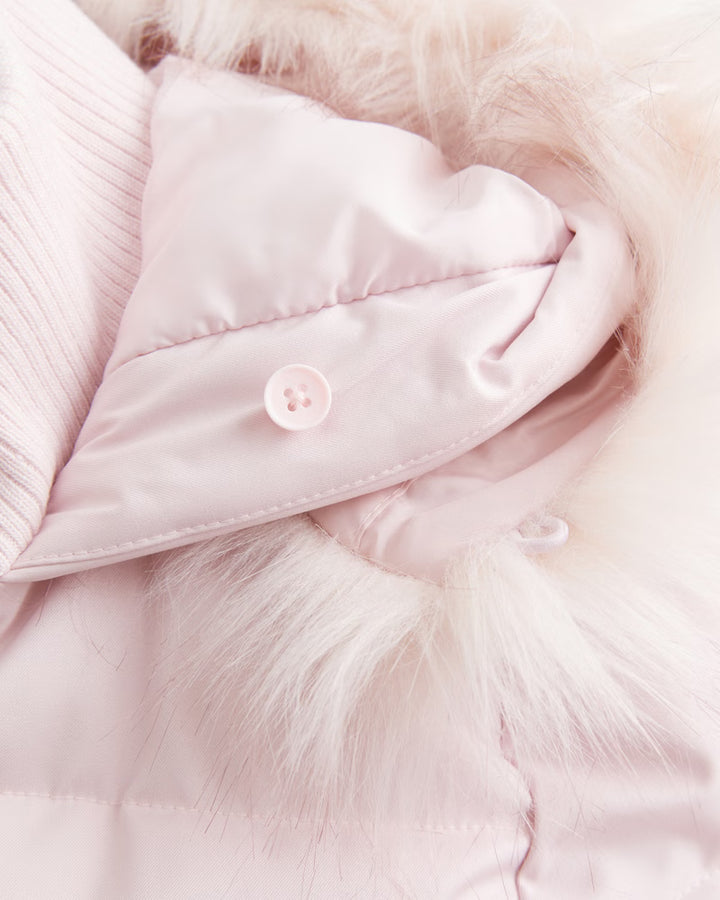 Fur Frontline Puffer Jacket