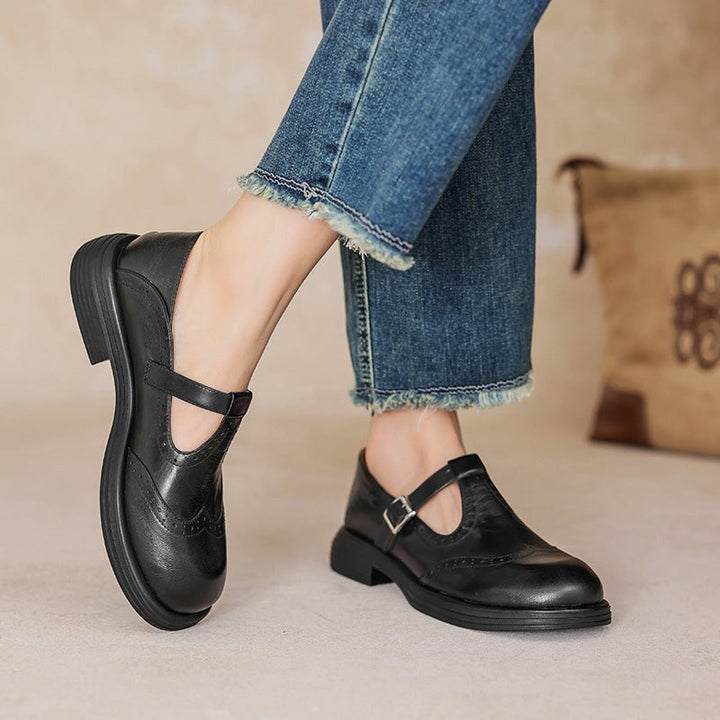 Alessia | Elegante Mary Janes aus Leder