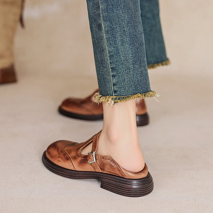 Alessia | Elegante Mary Janes aus Leder