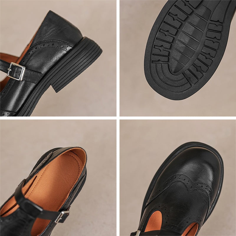 Alessia | Elegante Mary Janes aus Leder