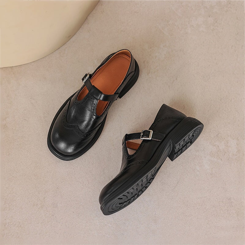 Alessia | Elegante Mary Janes aus Leder