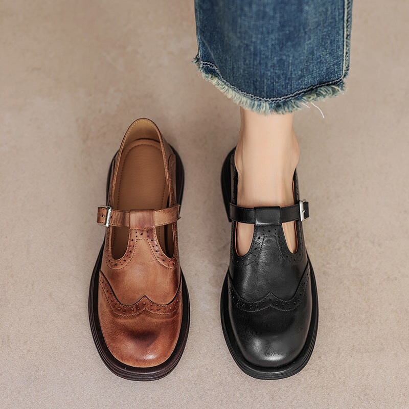 Alessia | Elegante Mary Janes aus Leder