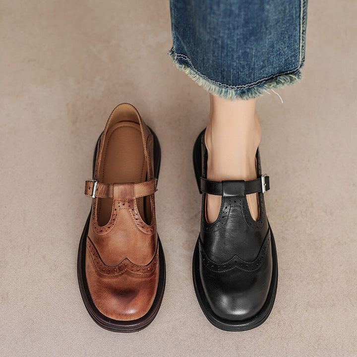 Alessia | Elegante Mary Janes aus Leder