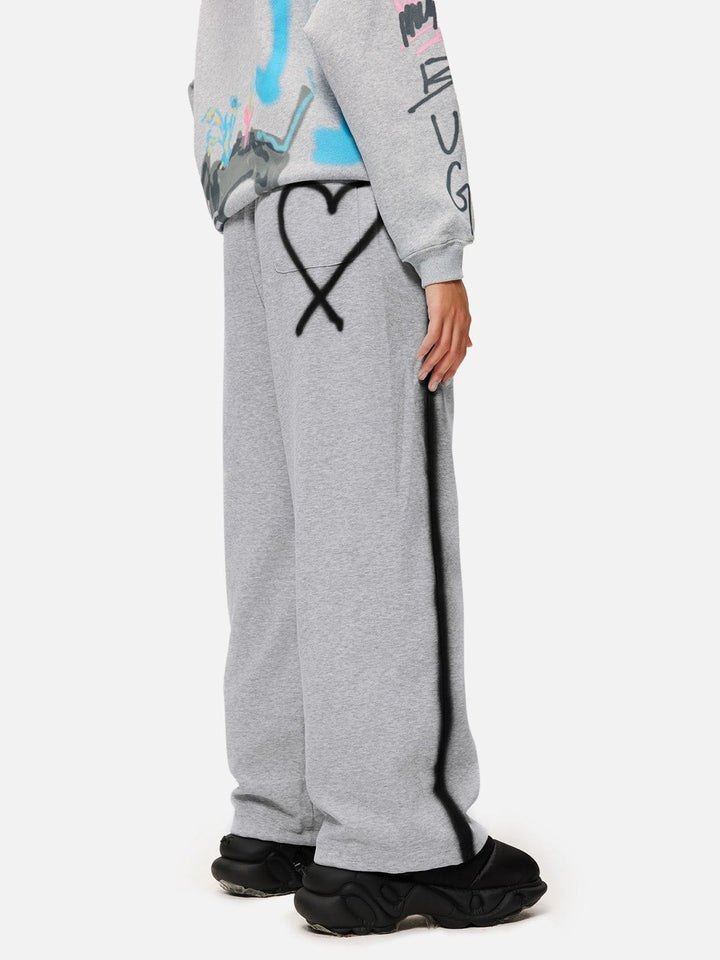 Graffiti Heart Sweatpants